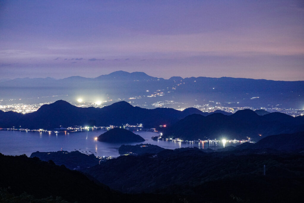 だるま山高原からの夜景2